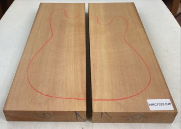 Body Western Red Cedar, 2-pcs., Unique Piece #040